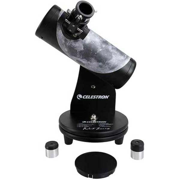 Celestron Signature Series Moon by Robert Reeves Features A Superb Moon Astronomical Telescope, Black (22016)
