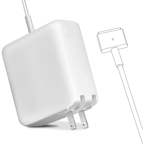 Mac Book Pro Charger 85W(T-Tip) Power Adapter, Replacement for Mac Book Air/Pro with 13/15-inch Retina Display-(Between 2012-2017)