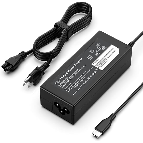 45W USB C Universal Laptop Charger Compatible with HP Chromebook X360 14-ca051wm 14-ca052wm 14-ca091wm 14-ca0061dx Type C Power Supply Adapter Cord