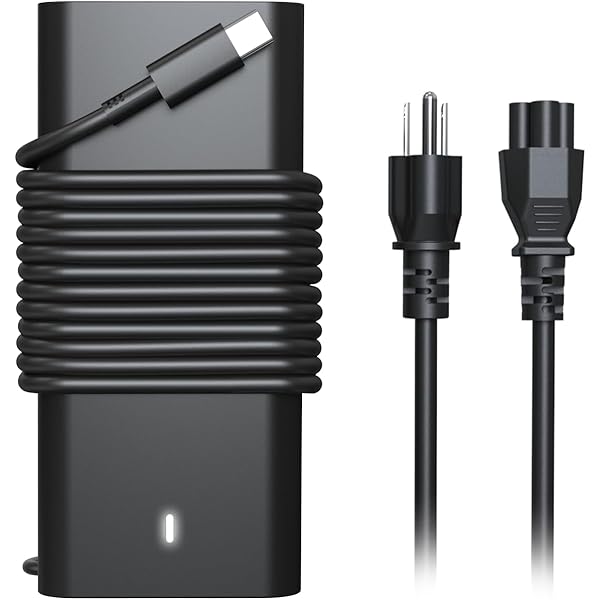 65W Type C USB C Laptop Charger Compatible with Dell Latitude Computer 5530 5420 5430 5520 5540 7430 7420 7440 7340 7530 7330 7320,Inspiron 14 7425 16 7620 XPS 2in1 Chromebook 3100 Power Adapter Cord