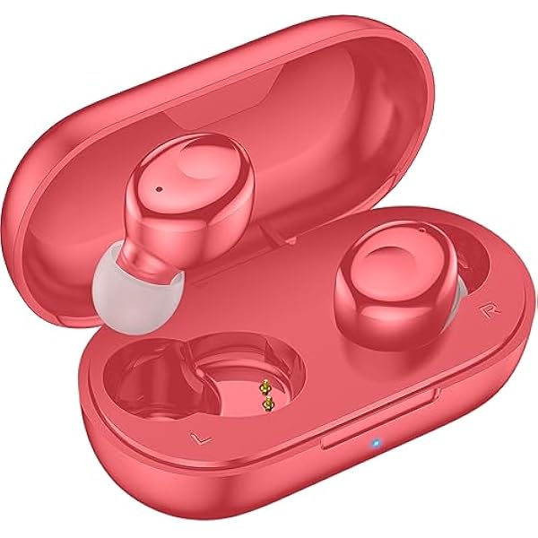 kurdene Bluetooth 5.3 Wireless Earbuds, S8 Deep Bass Hi-Fi Stereo Headset with Microphone in-Ear Call Nosie Cancelling Bluetooth Headphones, Immersive Premium Sound Ear Buds for iPhone, Android