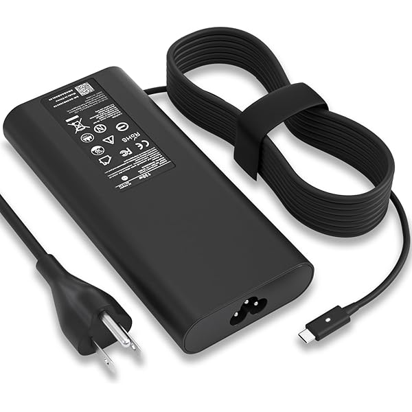 130W USB C Laptop Charger Compatible with Dell Computer XPS 15 17 9575 9500 9510 9520 9530 9700 9710 9720 9730,Precision 5470 5480 5550 5560 5530 5570 5750 5760 5770 3550 3560 3570 3571 2in1,Latitude