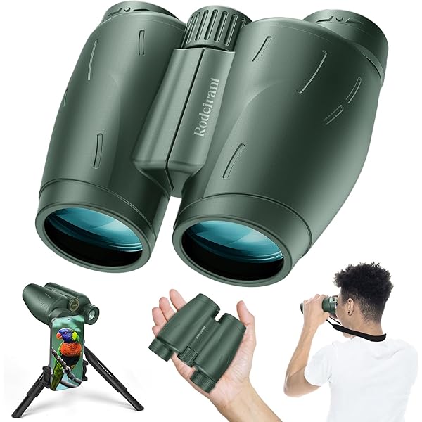 25x30 Professional Large Eyepiece Binoculars for Adults - Complete Kit with Phone Adapter, Tripod Adapter, Waterproof and Compact for Outdoor Adventures