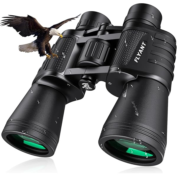 20x50 High Powered Binoculars for Adults, Waterproof Compact Binoculars with Low Light Vision for Bird Watching Hunting Camping Travel Cruise Hiking Sports Stargazing, Christmas Birthday Gifts for Men