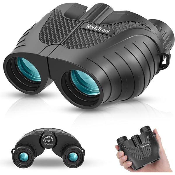 Binoculars 15x25 for Adults,Waterproof Durable & Clear Binoculars with Low Light Night Vision for Sightseeing,Concerts and Bird Watching