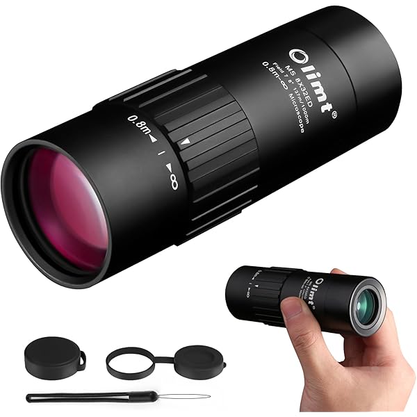 8x32 Monocular Telescope Mini Pocket Monocular Compact Monoculars for Adults