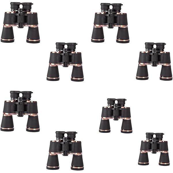 20x50 Binoculars for Adults High Powered, Military Compact HD Waterproof Binoculars with Low Light Vision for Bird Watching Travel Hunting Football Games Stargazing （MUD_8 Pack）