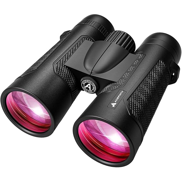 15x56 Binoculars for Adults High Powered - Large View Waterproof Binoculars with Clear Low Light Vision - Compact Binocular Essentials for Hunting Camping Cruise Travel Bird Watching Sports