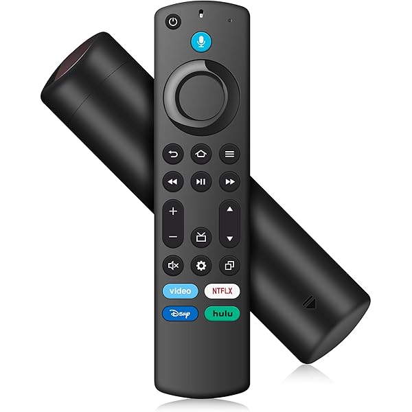 Replacement Remote with Voice Control - Fit for Fire Series Smart TV Stick 4K (1st/2nd Gen), SmartTV Stick(2nd/3rd Gen)/Cube, Smart-TV 3rd Gen, for Onmi/Insignia/Pioneer N0t for ROKU-TV/Samsung-TV