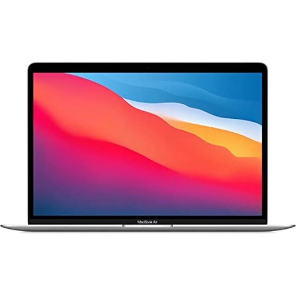 Apple MacBook Air with Apple M1 Chip, 13.3 inch, 16GB RAM, 256GB SSD Storage, Silver (Renewed)