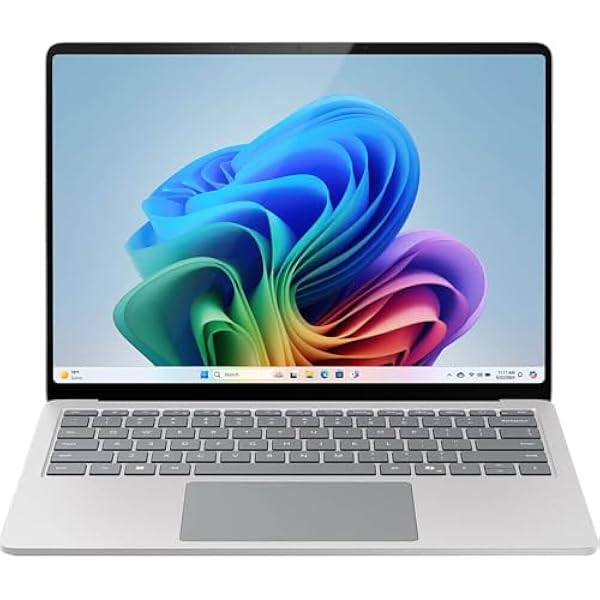 Microsoft Surface Laptop (2024), Windows 11 Copilot+ PC, 13.8" Touchscreen Display, Snapdragon X Plus (10 core), 16GB RAM, 256GB SSD Storage, Platinum