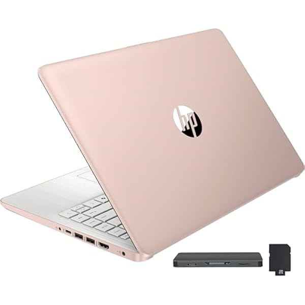 HP Stream 14" HD BrightView Laptop, Intel Celeron N150, 16GB RAM, 288GB Storage (128GB eMMC + 160GB Docking Station Set), Intel UHD Graphics, 720p Webcam, Wi-Fi, 1 Year Office 365, Win 11 S, Gold