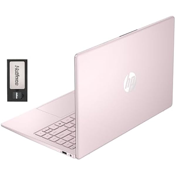 HP Stream 14" HD Laptop, Intel Processor N150, 16GB RAM, 416GB Storage (128GB UFS+288GB Docking Station Set), Intel Graphics, 1 Year Office 365, Copilot, Wi-Fi, HD Camera, Windows 11, Pink