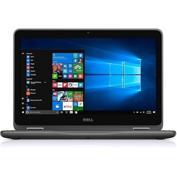 Dell Latitude 3190 11.6" HD 2-in-1 Touchscreen Laptop Intel N5030 1.1Ghz 4GB Ram 256GB SSD Windows 11 Professional (Renewed)