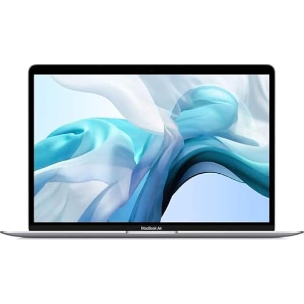 Apple Mid-2019 MacBook Air with 1.6GHz Intel Core i5, 13-inch, 16GB RAM, 512GB SSD Storage Silver (Renewed)