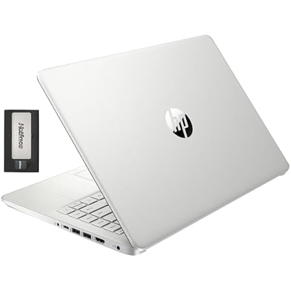 HP Stream 14" HD BrightView Laptop, Intel Processor N150, 8GB RAM, 416GB Storage (128GB eMMC + 288GB Docking Station Set), Intel UHD Graphics, 720p Camera, Wi-Fi, 1 Year Office 365, Win 11 S, Silver