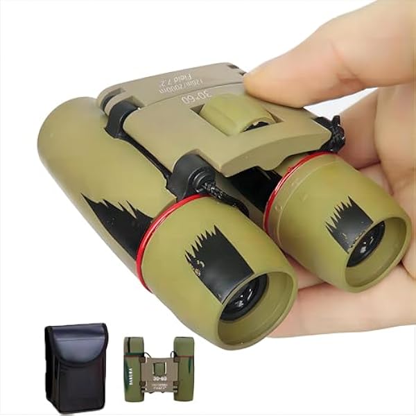 Compact 30x60 Binoculars for Adults and Kids,Foldable Lightweight Easy Focus Small Binoculars for Bird Watching Travel Sightseeing Hunting Concert Theater Opera