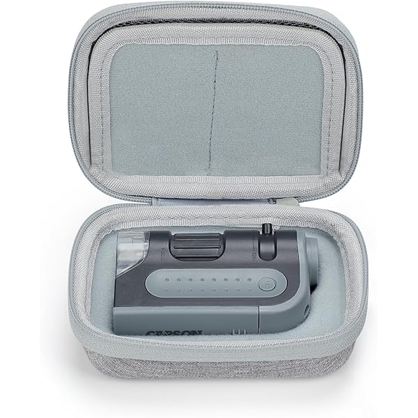Hard Travel Case for Carson MicroBrite Plus 60x-120x LED Lighted Pocket Microscope (MM-300), Portable Carrying Bag Compatible for Bebang Pocket Microscope and LAKWAR Pocket Microscope