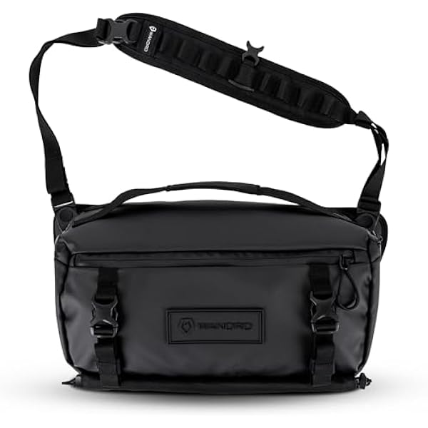 WANDRD ROGUE V1 9L Sling: Compact Camera Sling and Crossbody Bag with Fast Access, 3-Way Carry– Lightweight Everyday Bag Great for Travel, Photography, and Daily Use (Black)