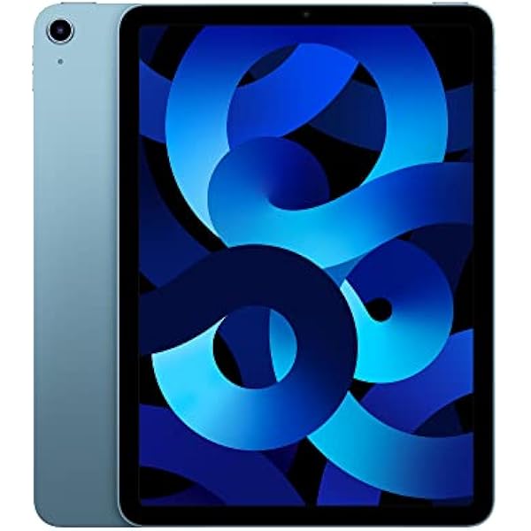 Apple Early 2022 iPad Air 5th Gen (10.9-inch, Wi-Fi, 64GB) Blue (Renewed)