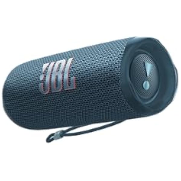 JBL Flip 6 - Portable Bluetooth Speaker, powerful sound and deep bass, IPX7 waterproof, 12 hours of playtime, JBL PartyBoost for multiple speaker pairing for home, outdoor and travel (Blue)