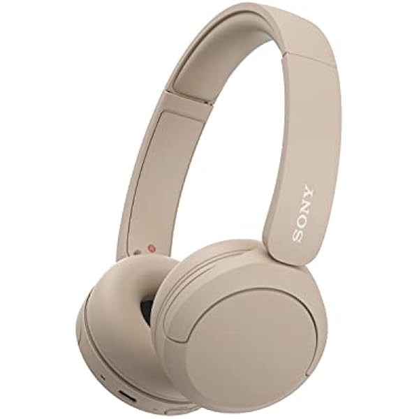 Sony Wireless Bluetooth Headphones - Up to 50 Hours Battery Life with Quick Charge Function, On-Ear Model - WH-CH520C.CE7 - Limited Edition - Cappuccino/Beige