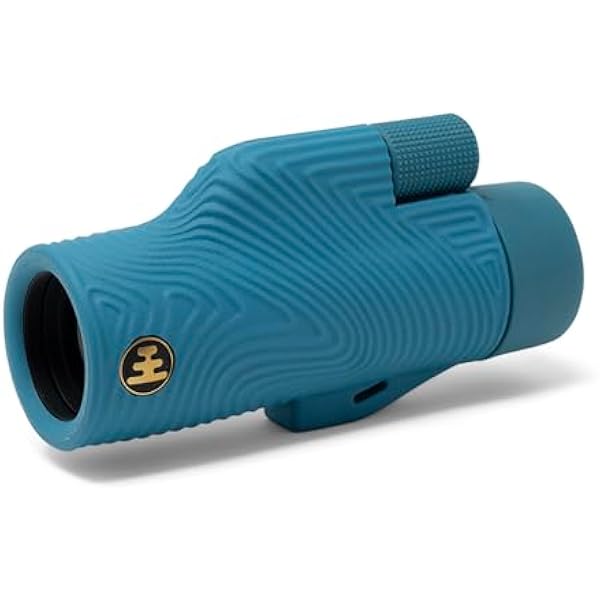 Nocs Provisions Field Tube 8x32 Waterproof Monocular, 8X Magnification Telescope, Bak4 Prism, Wide Field of View for Bird Watching, Backpacking & Wildlife Viewing - Corsican Blue