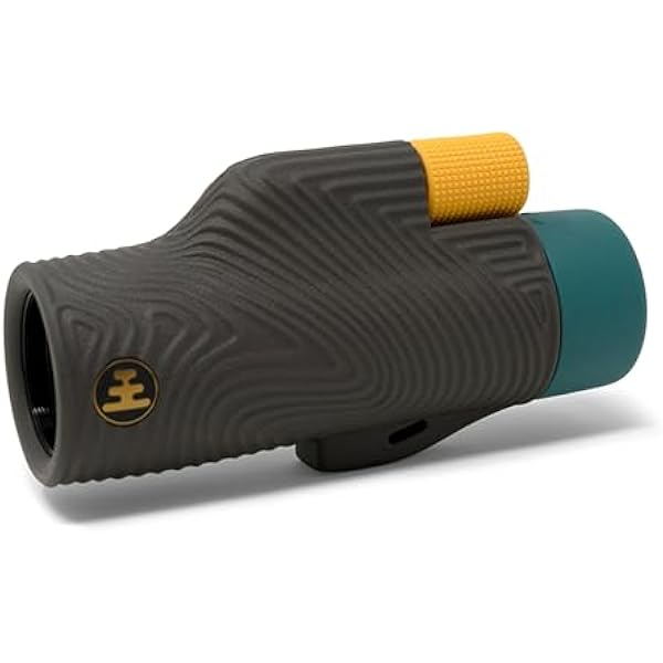 Nocs Provisions Field Tube 8x32 Waterproof Monocular, 8X Magnification Telescope, Bak4 Prism, Wide Field of View for Bird Watching, Backpacking & Wildlife Viewing - Desolation Black