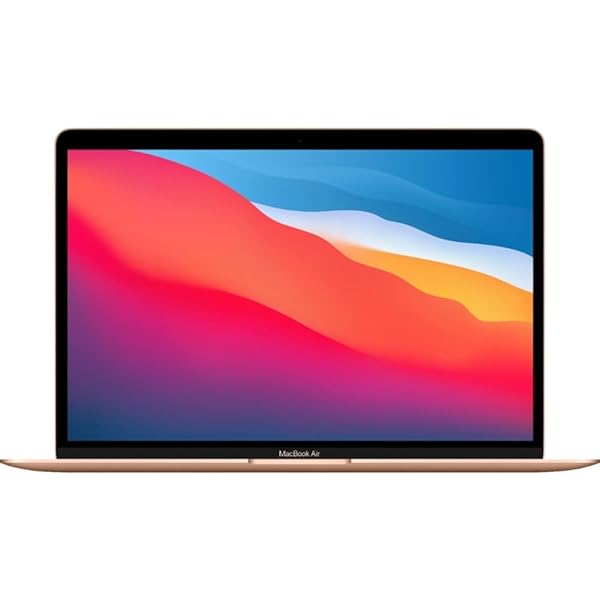2020 Apple MacBook Air with Apple M1 Chip with 8-Core CPU (13.3-inch, 8GB RAM, 1TB SSD Storage)(QWERTY English) Gold (Renewed)