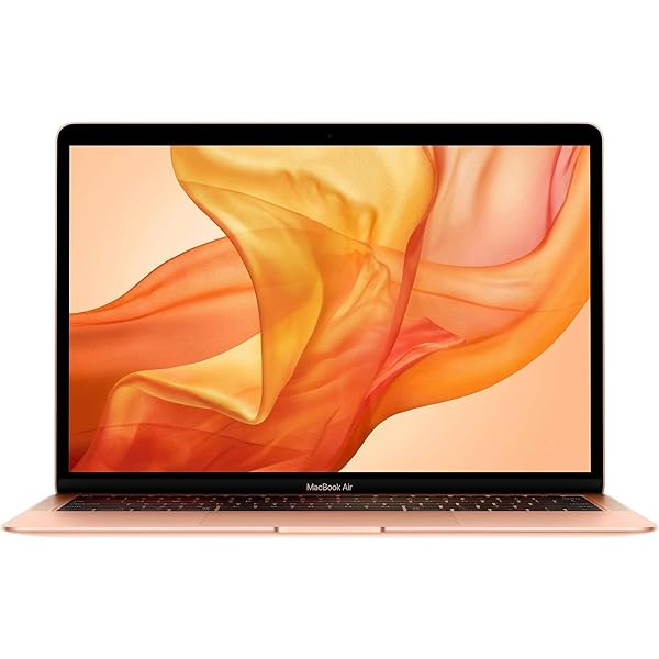 Apple Early 2020 MacBook Air with 1.1GHz Intel Core i3, 13-inch, 8GB RAM, 256GB SSD Storage, Gold (Renewed)