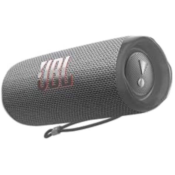 JBL Flip 6 - Portable Bluetooth Speaker, powerful sound and deep bass, IPX7 waterproof, 12 hours of playtime, JBL PartyBoost for multiple speaker pairing for home, outdoor and travel (Grey)