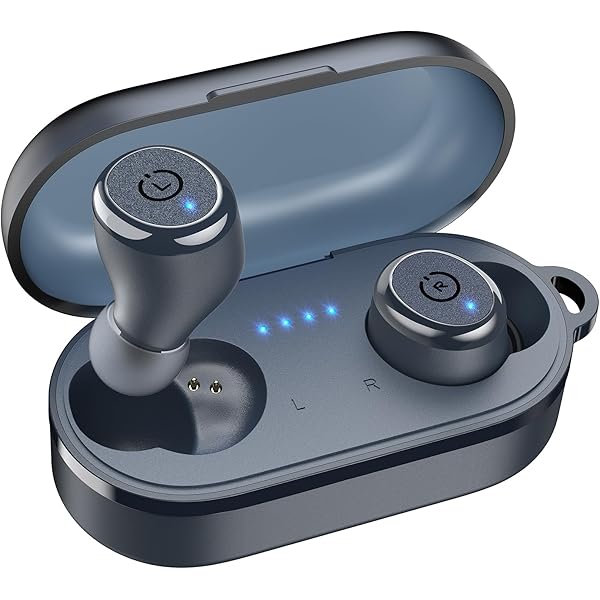 TOZO T10 Wireless Earbuds Bluetooth 5.3 Headphones, App Customize EQ, Ergonomic Design, 55H Playtime, Wireless Charging Case, IPX8 Waterproof Sound in-Ear Headset, New Version