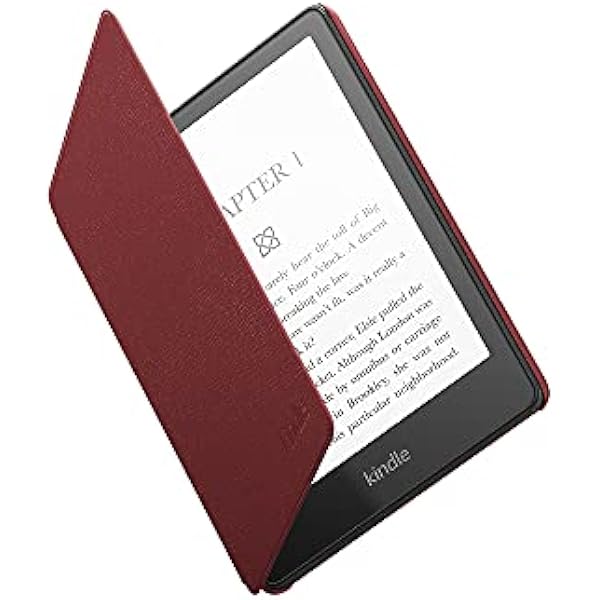Amazon Kindle Paperwhite Case (11th Generation), Thin and Light, Foldable Protective Cover - Leather