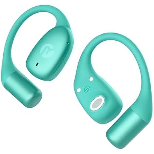 Raycon Essential Open Earbuds – True Wireless Open Ear Bluetooth 6.0 Headphones, Ultra-Lightweight, Comfort Hook Design, IPX5 Water Resistant, 36 Hours of Battery Life (Mint)