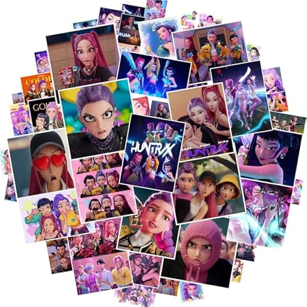 50PCS Huntrix Saja Boys Sticker Derpy Sussy Cartoon Stickers Waterproof Vinyl Decals Laptop Toy Kid Gifts (nv)