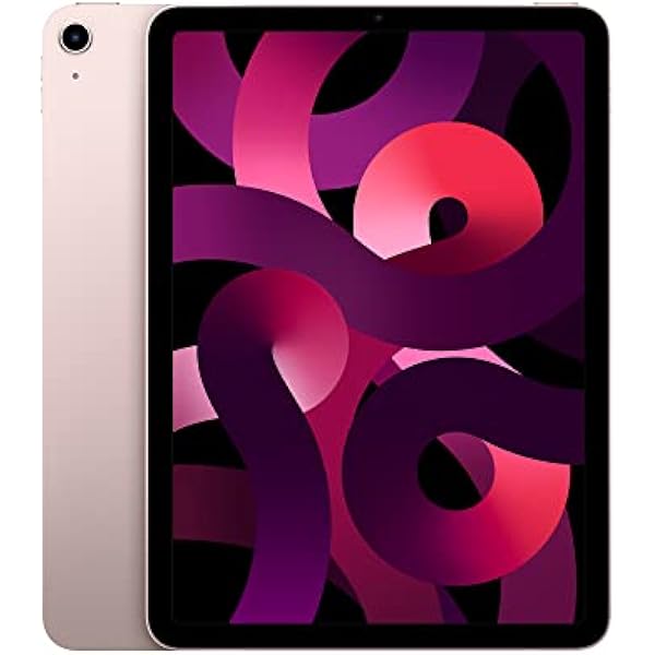 Apple 2022 iPad Air 10.9-inch, Wi-Fi, 64GB - Pink (Renewed)