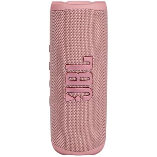 JBL Flip 6, Pink - Waterproof, Portable & Durable Bluetooth Speaker - Up to 12 Hours of Wireless Streaming - Includes Noise-Canceling Speakerphone, Voice Assistant Connect+