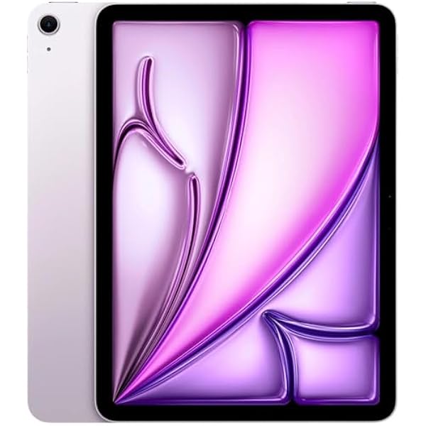 Apple 2024 iPad Air (13-inch, Wi-Fi + Cellular, 512GB) - Purple (Renewed)