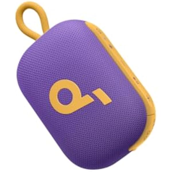 soundcore Select 4 Go Bluetooth Shower Speaker by Anker, IP67 WaterproofDustproof, Portable, Wireless, 20H Playtime, Floatable, Powerful Sound, Electronics for Outdoors/Home/Office/Travel/Party-Purple