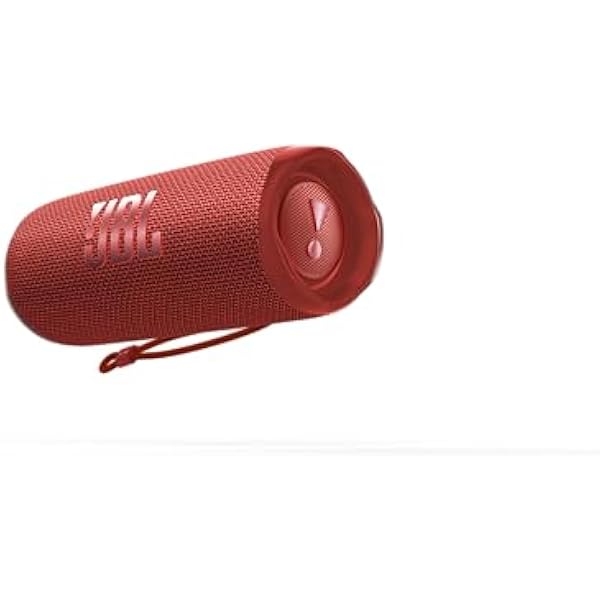 JBL Flip 6 - Portable Bluetooth Speaker, powerful sound and deep bass, IPX7 waterproof, 12 hours of playtime, JBL PartyBoost for multiple speaker pairing for home, outdoor and travel (Red)