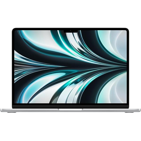 2022 Apple MacBook Air with Apple M2 Chip (13-inch, 24GB RAM, 256GB SSD Storage) (QWERTY English) Silver (Renewed)
