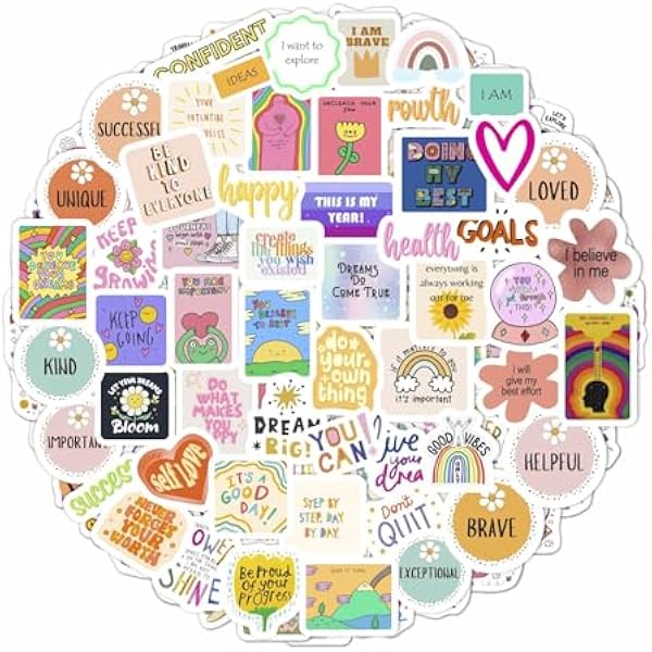 BulbaCraft Vision Board Stickers for Ki_ds, Vision Board Supplies Kit for Teen Girls & Boys, Magazines - Motivational Stickers, Gifts for Women & Men