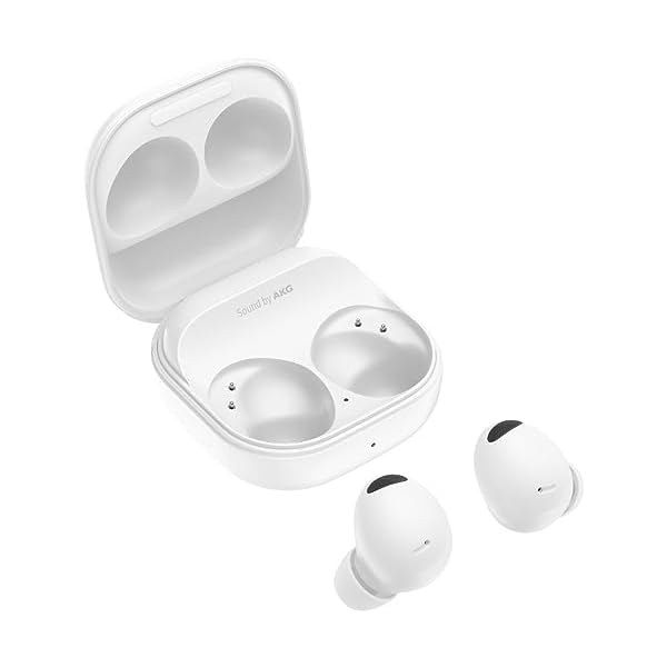 SAMSUNG Galaxy Buds 2 Pro True Wireless Bluetooth Earbuds, Noise Cancelling, Hi-Fi Sound, 360 Audio, Comfort Fit In Ear, HD Voice, IPX7 Water Resistant, White (Renewed)