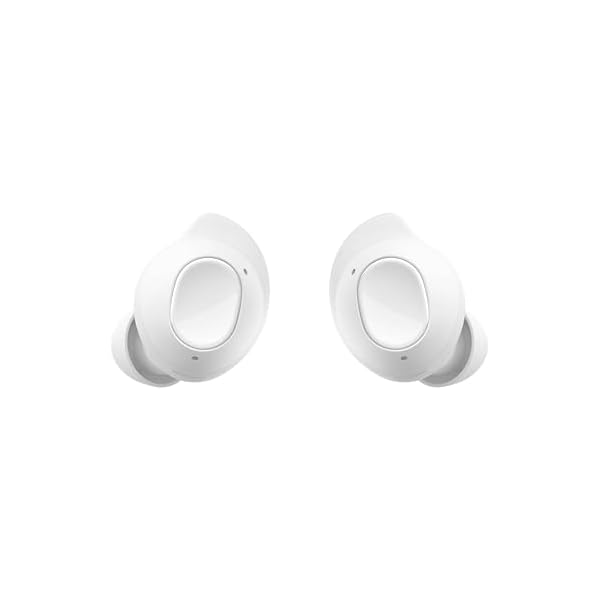Samsung Galaxy Buds FE True Wireless Bluetooth Earbuds, In-Ear Secure Fit, Noise Cancelling, Auto Switch Audio, Touch Control, Built-in Voice Assistant, White [US Version, 1Yr Manufacturer Warranty]