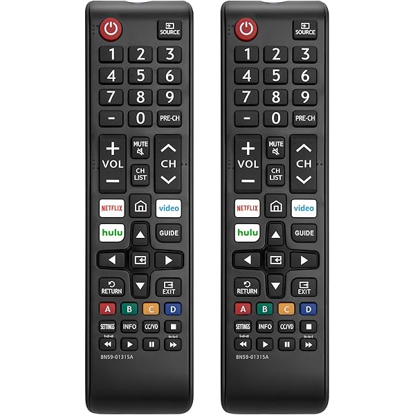 【Pack of 2】 New Universal Remote for All Samsung TV Remote, Replacement Compatible for All Samsung Smart TV, LED, LCD, HDTV, 3D, Series TV