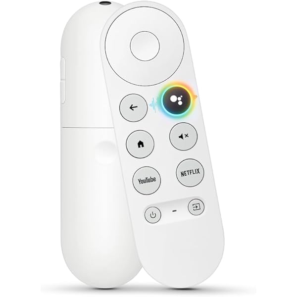 Voice Replacement for Google-Chromecast-Remote, G9N9N for Chromecast with Google TV Remote, for Google TV Streamer (Only for Snow Chromecast Google)