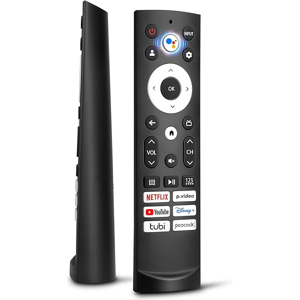 Voice Remote Control Replacement for Hisense Smart Google TV，Compatible with Hisense QLED UHD Mini-LED ULED Google TVs