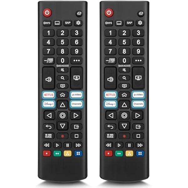 Universal for LG Smart TV Remote Control Replacement (Pack of 2)