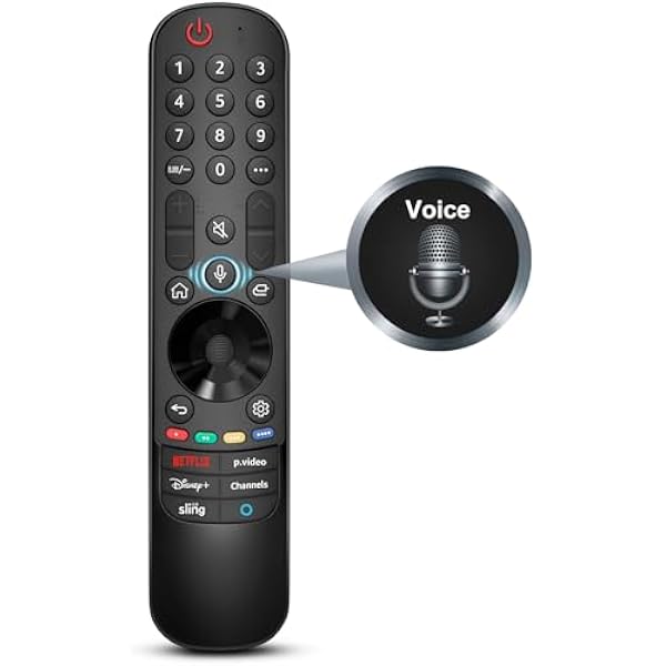 Replacement Magic Remote Control for LG-TV-Remote for All LG Smart UHD, OLED, QNED, NanoCell Series TVs with Voice Function