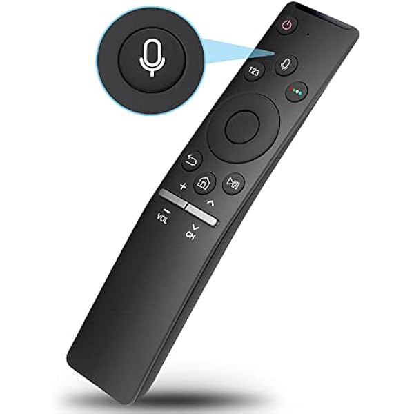 Voice Replacement for Samsung-Smart-TV-Remote, New Upgraded BN59-1266A for Samsung Remote Control with Voice Function. 1-Year Warranty.